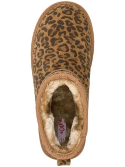 Enkelboots beige/bruin/lichtbruin