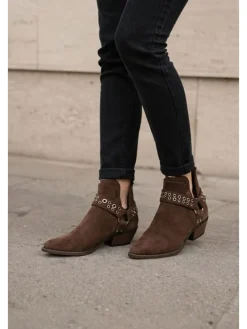 Enkelboots bruin