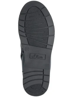 Enkelboots donkerblauw