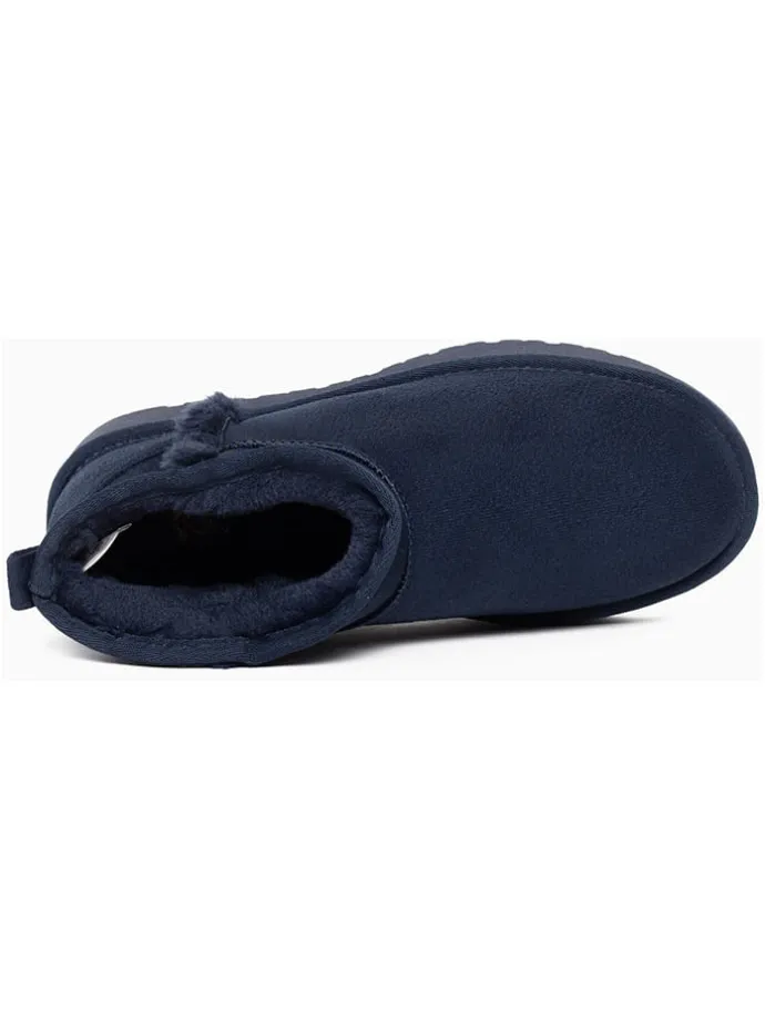 Enkelboots donkerblauw