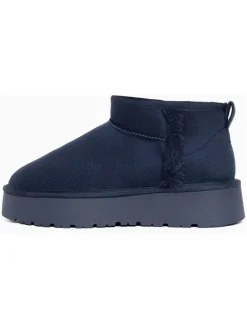 Enkelboots donkerblauw