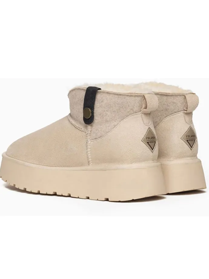Enkelboots "Ifza" crème