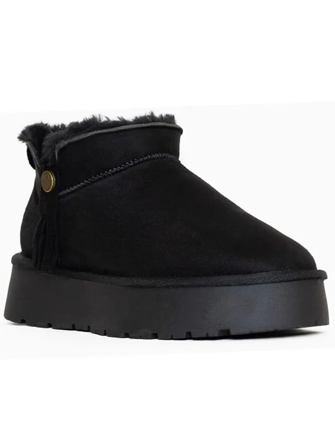 Enkelboots "Ilonie" zwart