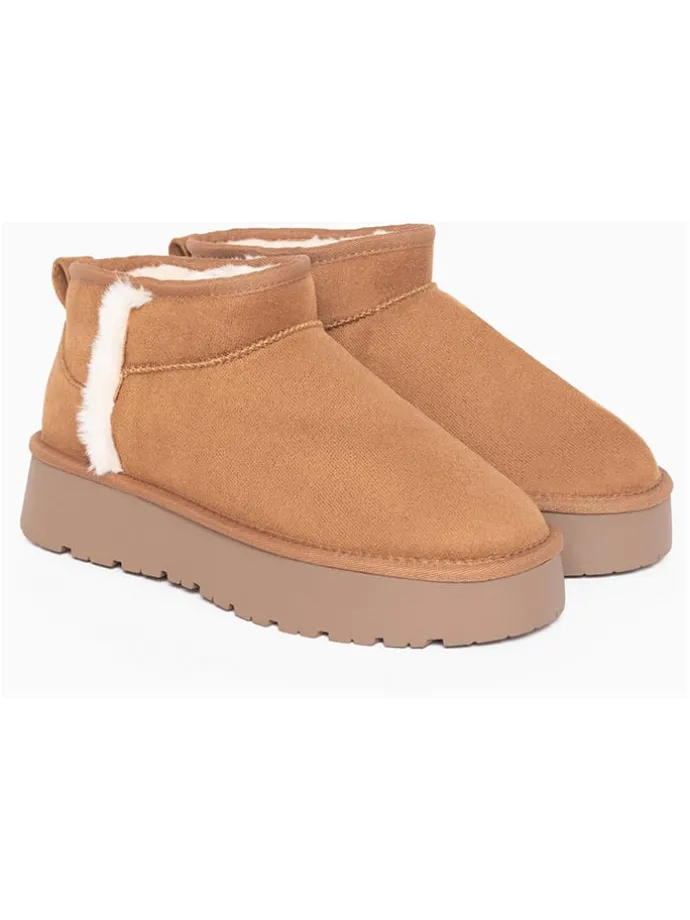 Enkelboots "Izia" lichtbruin