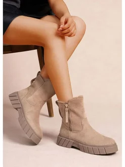 Enkelboots kaki