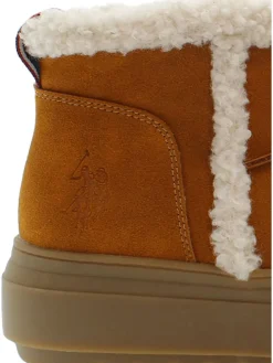 Enkelboots lichtbruin