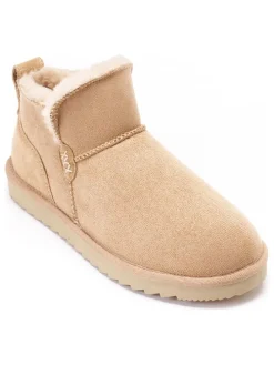 Enkelboots "Mia" beige