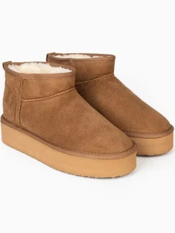 Enkelboots "Miley" lichtbruin