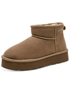 Enkelboots taupe