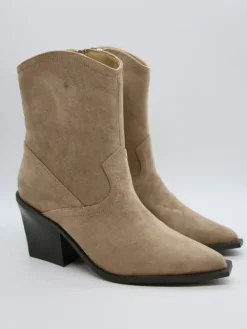 Enkellaarzen beige