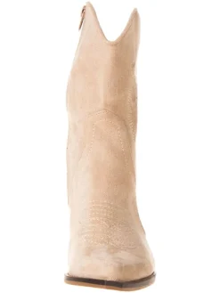 Enkellaarzen beige