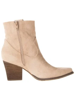 Enkellaarzen beige