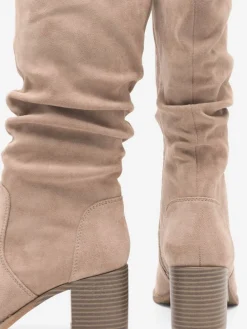 Enkellaarzen beige