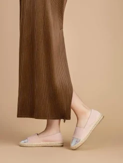Espadrilles lichtroze