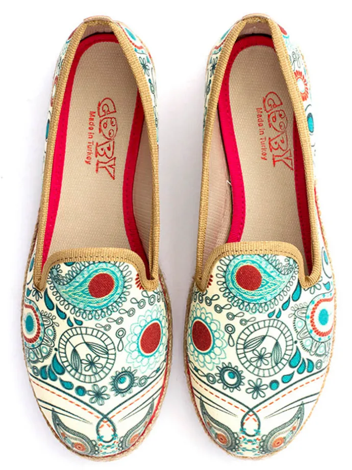 Espadrilles meerkleurig