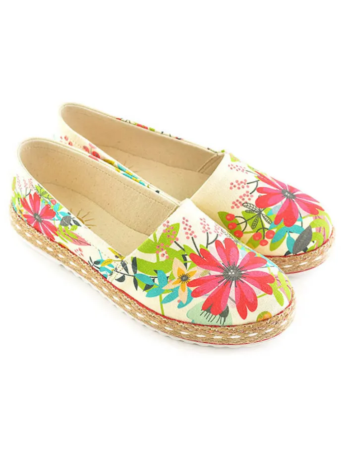 Espadrilles meerkleurig