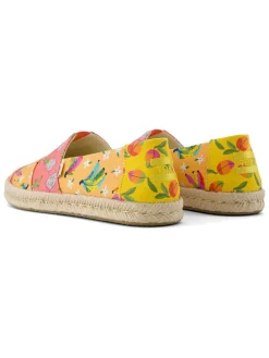 Espadrilles oranje/roze