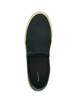 Espadrilles "Raffiaville" zwart