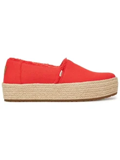 Espadrilles rood