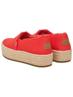 Espadrilles rood