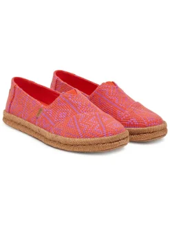 Espadrilles rood