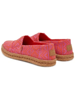 Espadrilles rood