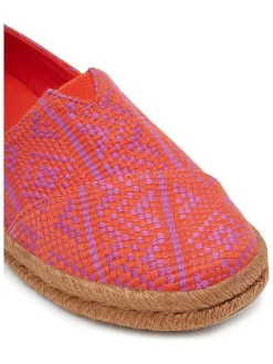 Espadrilles rood