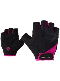 Fietshandschoenen "Capela Lady" zwart/roze