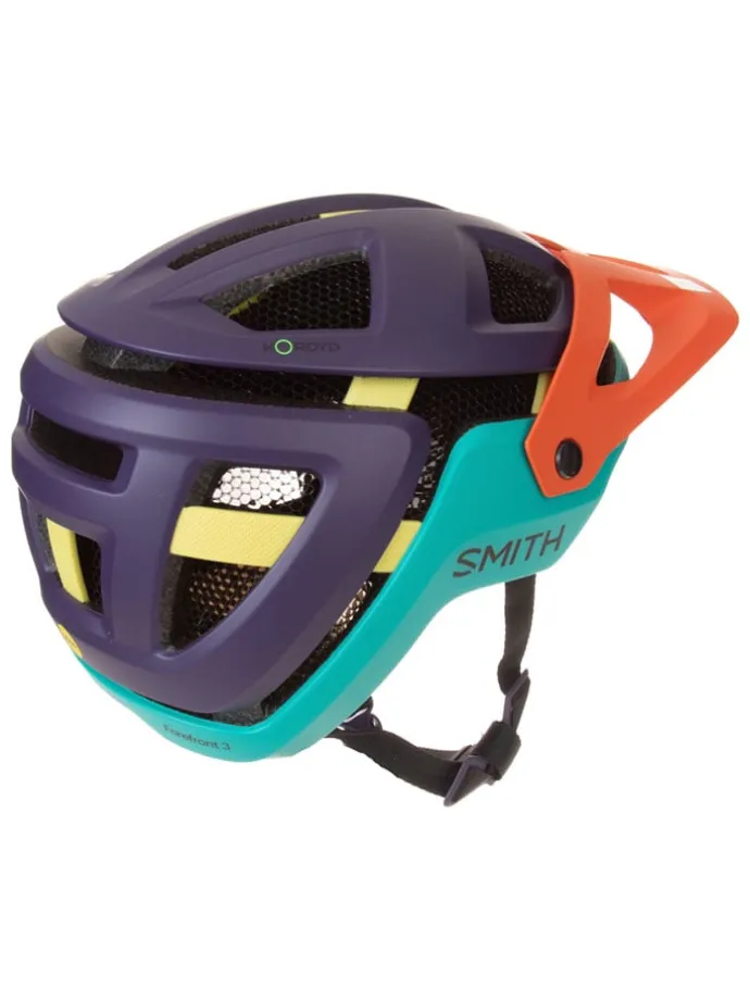 Fietshelm "Forefront 3 Mips" petrol/lichtblauw