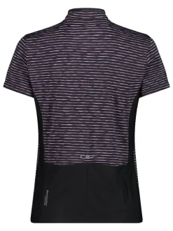 Fietsshirt paars/zwart