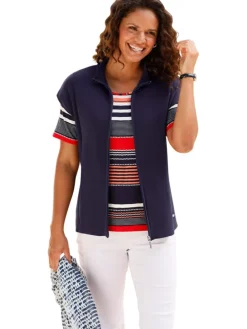 Fleece bodywarmer donkerblauw