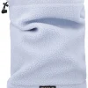 Fleece halswarmer lichtblauw