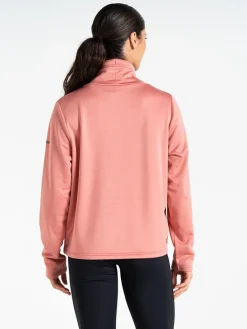 Fleece hoodie "Lexan" lichtroze