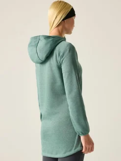 Fleecemantel "Bloomfield" turquoise