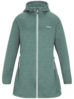 Fleecemantel "Bloomfield" turquoise