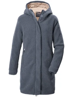 Fleece parka "GW 95" blauw