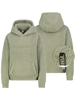 Fleece trui lichtgroen