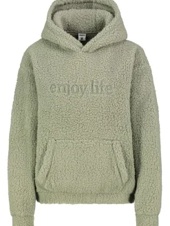 Fleece trui lichtgroen