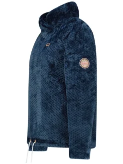 Fleece trui "Trinita" donkerblauw