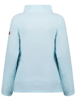 Fleece trui "Tug" lichtblauw
