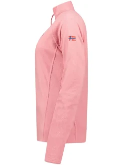 Fleece trui "Tug" lichtroze
