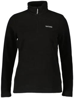 Fleece trui zwart