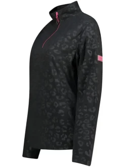 Fleece trui zwart