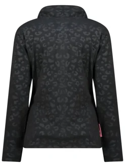 Fleece trui zwart
