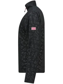 Fleece trui zwart