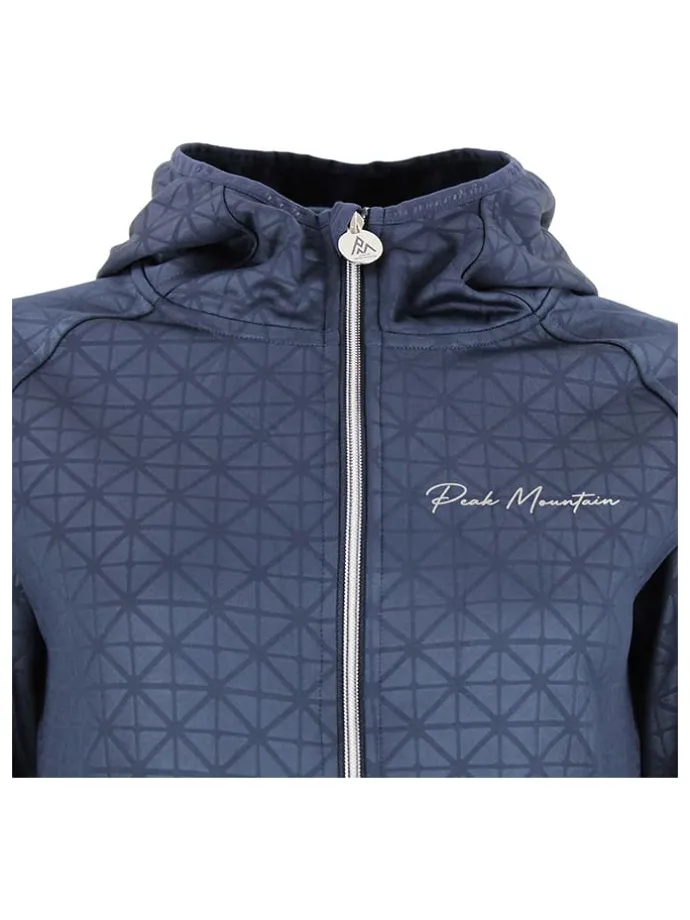 Fleece vest "Amon" donkerblauw