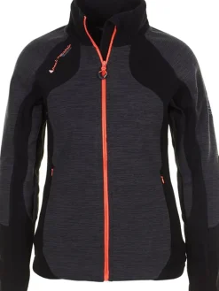 Fleece vest antraciet