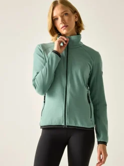 Fleece vest "Bayhill" turquoise