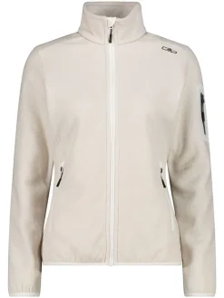 Fleece vest beige