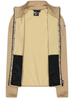 Fleece vest beige
